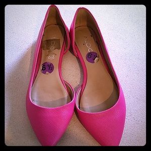 Pink Aldo Flats
